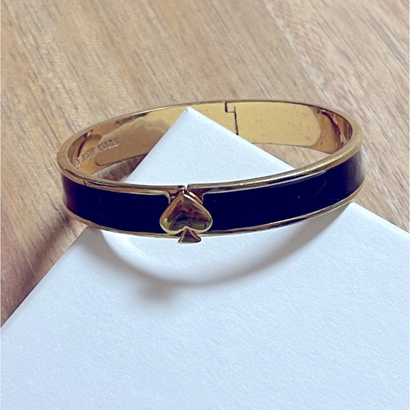 kate spade Jewelry - Kate Spade Black Bangle